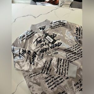 316 Collection light bomber jacket